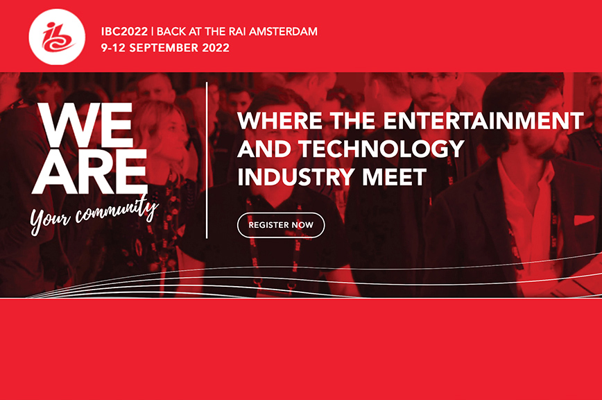 Join AJA Video Systems at IBC 2022 Booth # 7.C19.
