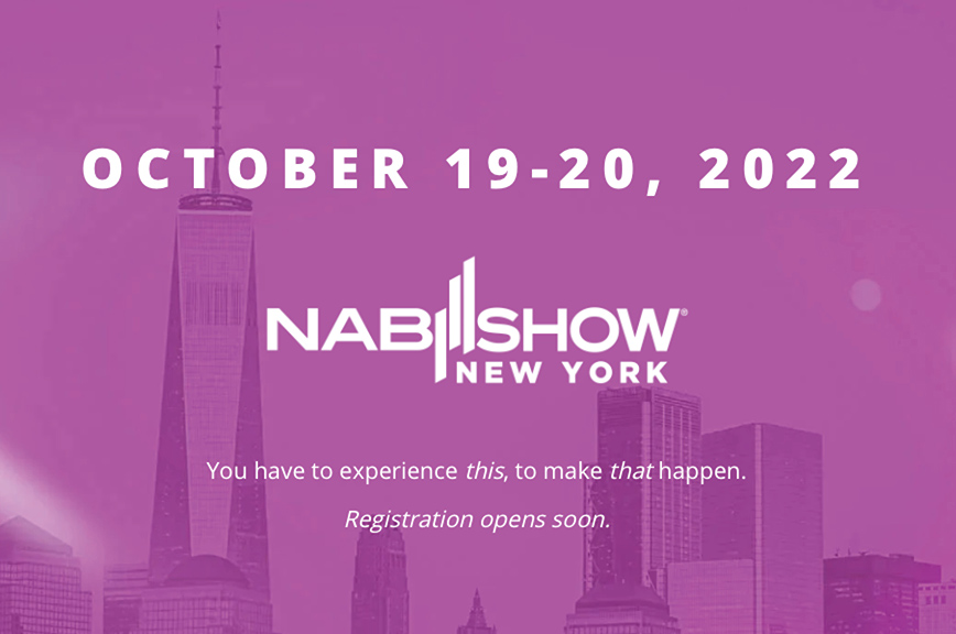 Join AJA at NAB Show New York 2022