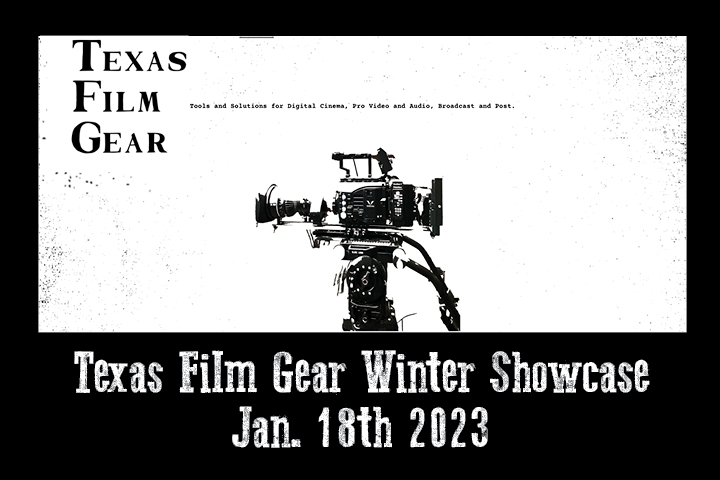 Start the new year at Texas Film Gear Winter Showcase with AJA