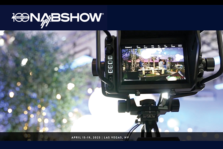 Join AJA at NAB in Las Vegas, Booth #2600 West Hall Register with code LV25383