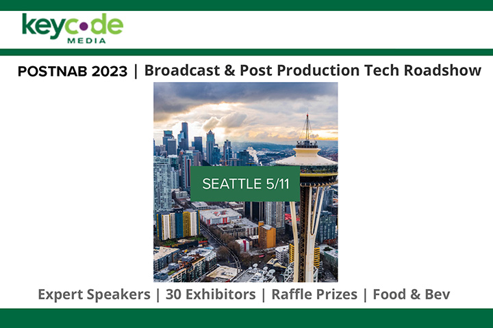 Come visit AJA at Keycode Media in Seattle