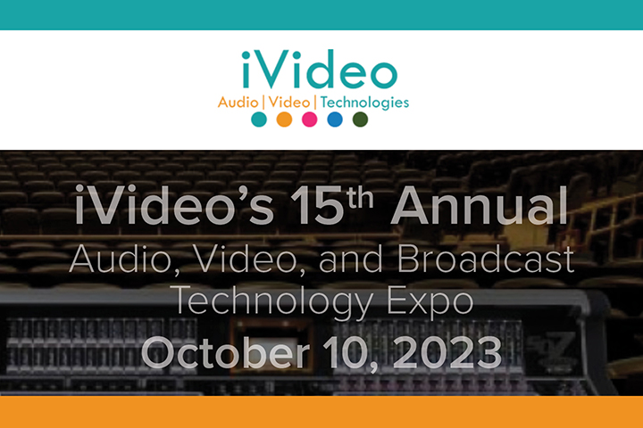 Come Visit AJA Video at iVideo 