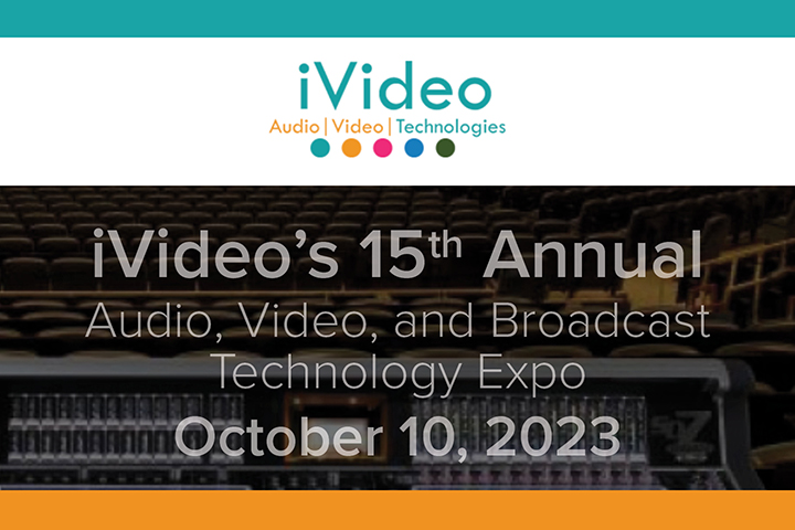 Come Visit AJA Video at iVideo 