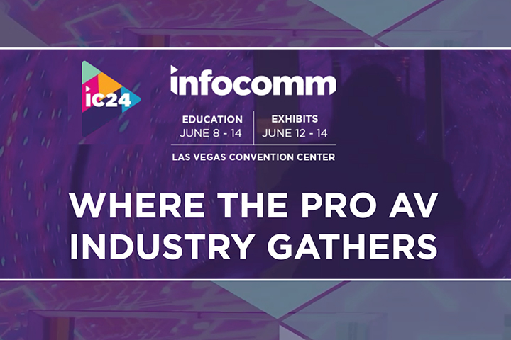 Join AJA at InfoComm in Las Vegas Booth #C8321