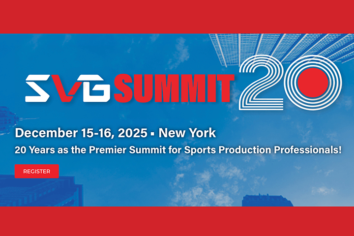 Join AJA Video at SVG Summit in Midtown Manhattan, NY