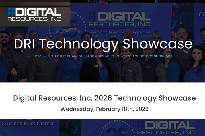 Join AJA Video at DRI Technology Showcase