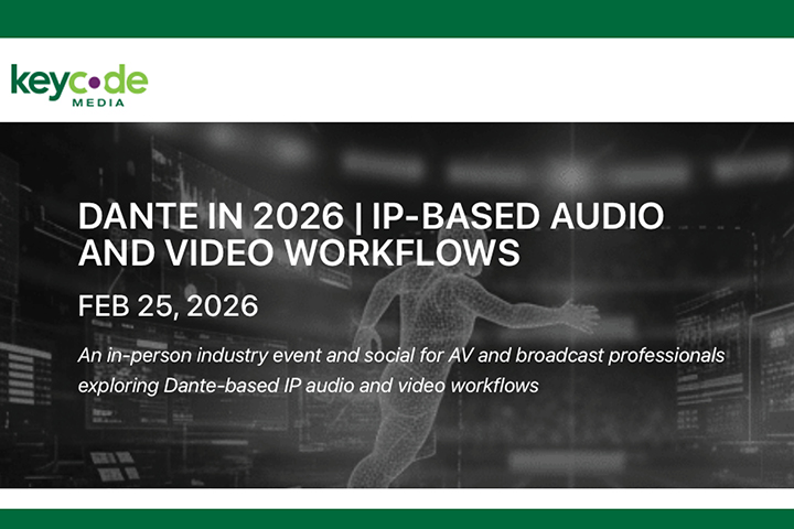 Visit AJA Video at Keycode Media in Burbank, CA