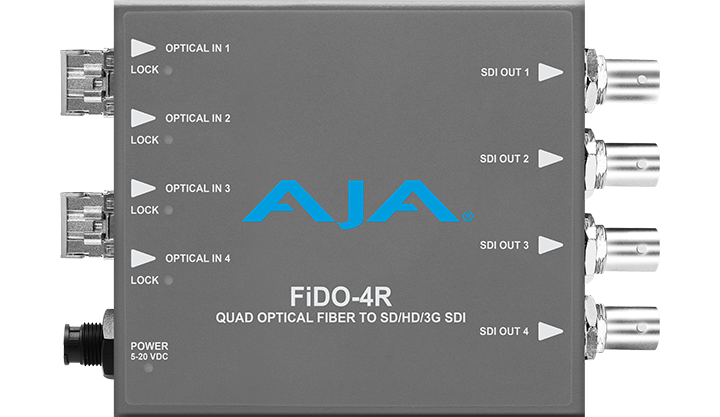 Single SC 3G Fiber Tx SFP FIBERSC-1-TX FS2 or FS1-X AJA SDI Fiber I/O Connection for FiDO Single SC 3G Fiber Tx SFP FIBERSC-1-TX FS2 or FS1-X AJA SDI Fiber I/O Connection for FiDO