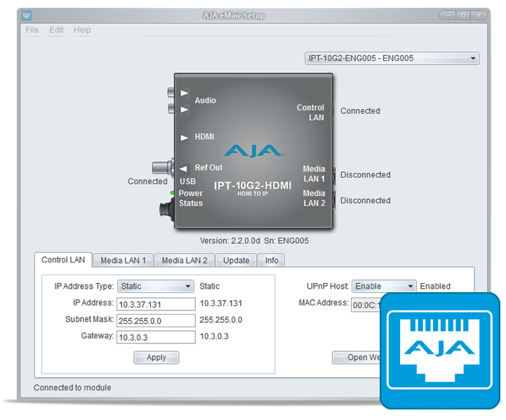 Bridging HDMI to SMPTE ST 2110 Video and Audio