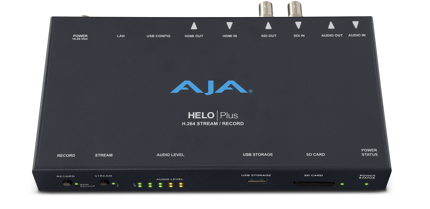 HELO Plus Advanced H.264 Streaming and Recording