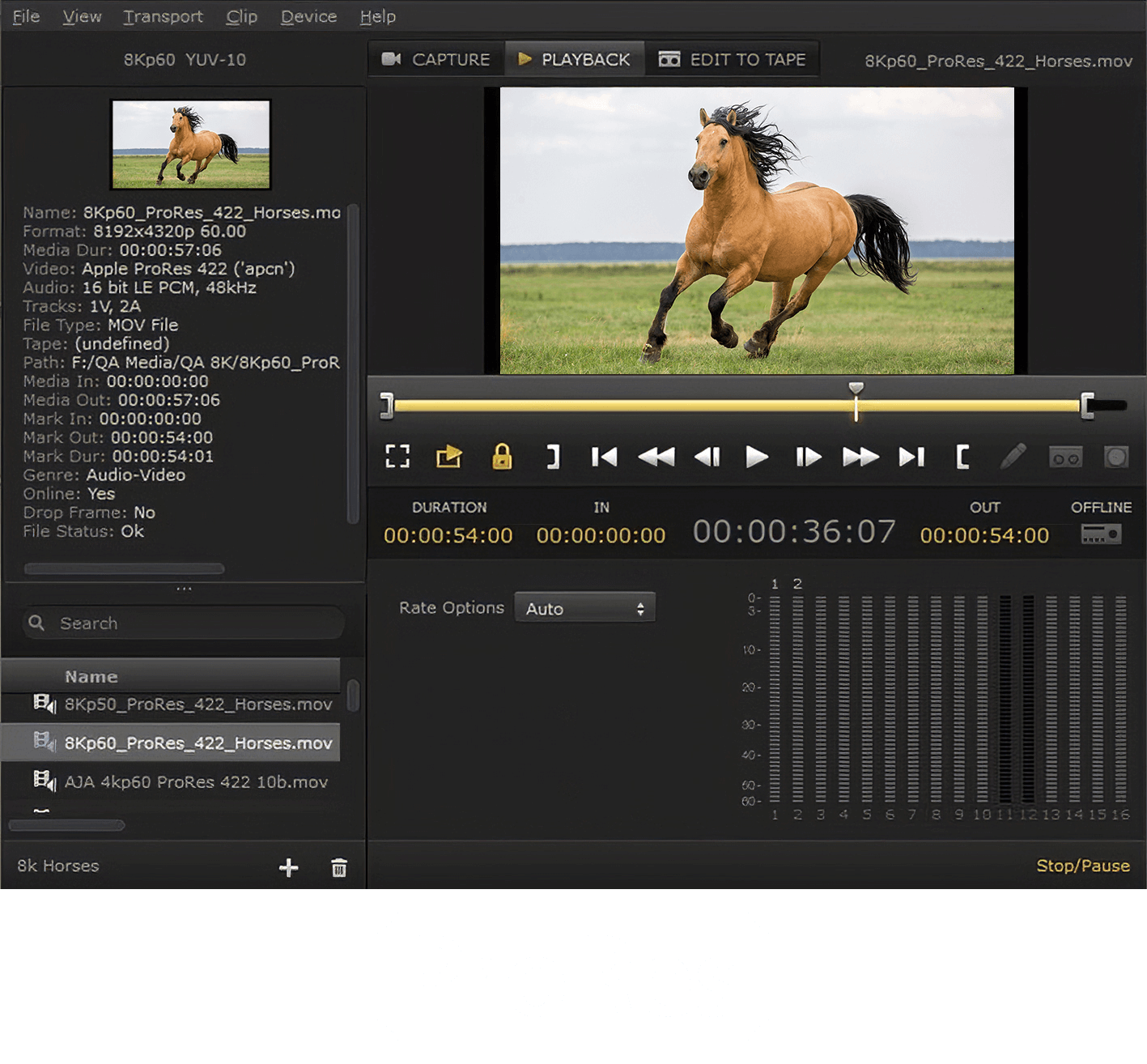Free AJA Control Room Software Unified Ingest, Playback & Output
