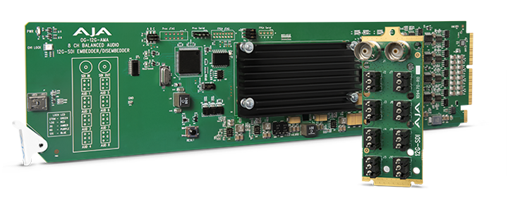 AJA 12G-SDI Solutions: More Bandwidth, Single-Cable Simplicity