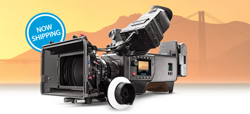 AJA CION 4K UltraHD 2K HD Production Camera Now Shipping Top Stories 
