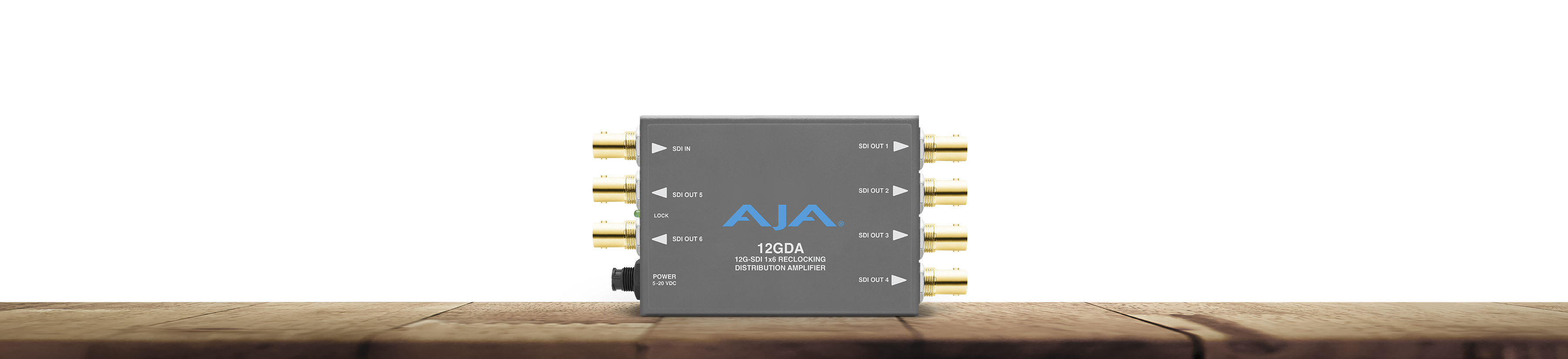 12GDA - 12G/6G/3G/HD/SD-SDI Distribution Amplifier 