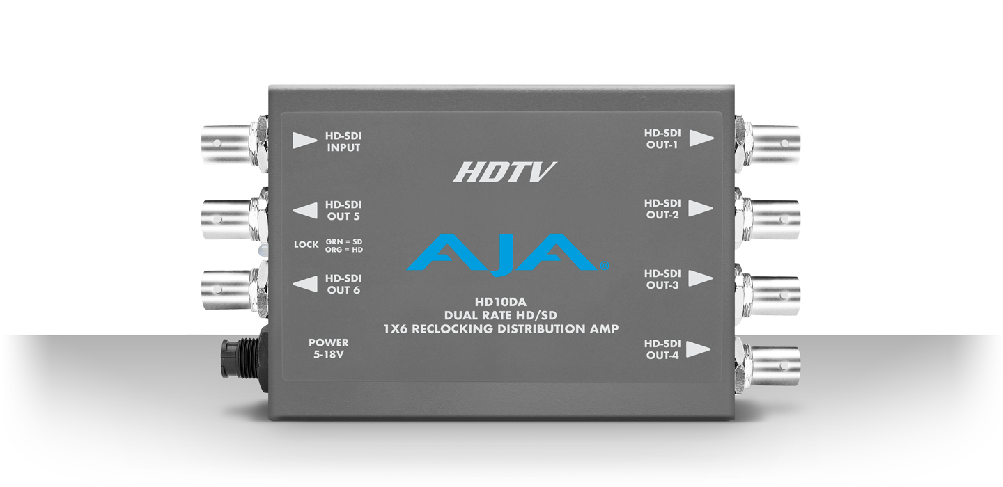 lot 5 Miranda HDA-1822 1x9 SDI-HD Digital Video Distribution Amp DA Densite 2 