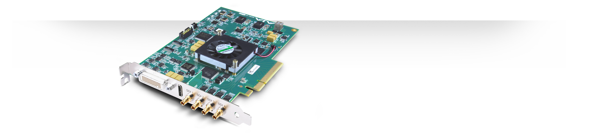 AJA KONA 4 - 4 Channel Video & Audio I/O Card- Core Media Indonesia
