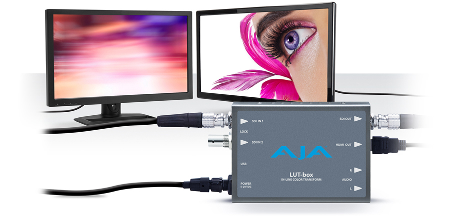 AJA Launches LUT-box for Precise Color and Look Management