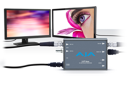 AJA Launches LUT-box for Precise Color and Look Management