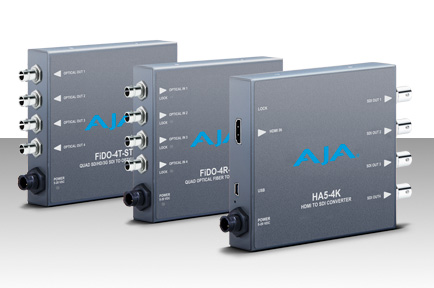 AJA Launches New Mini-Converters at NAB 2015