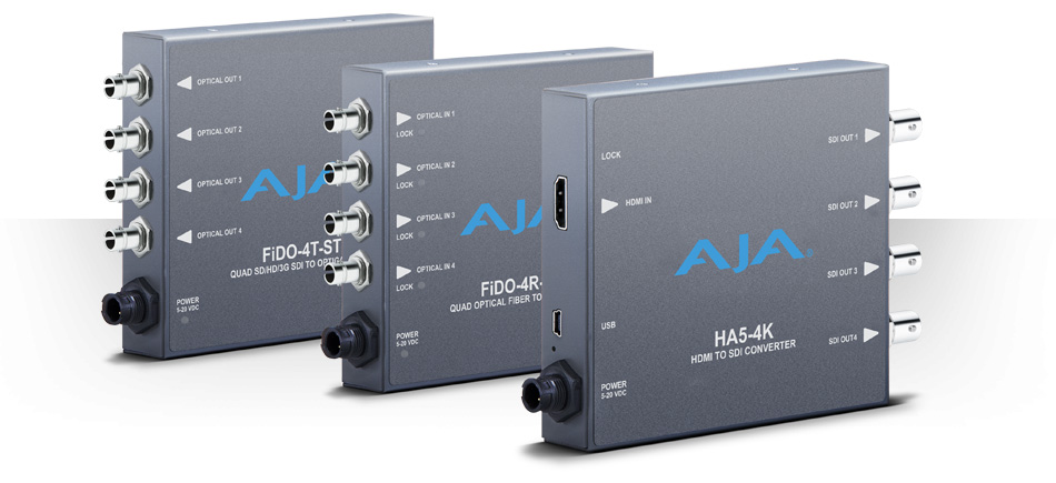 AJA Launches New Mini-Converters at NAB 2015