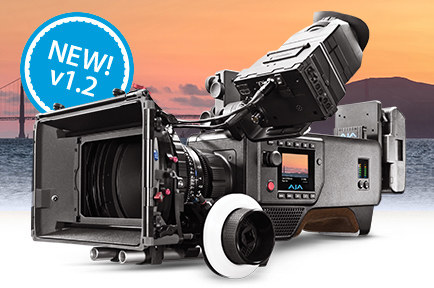 CION 1.2 softwareAJA Releases v1.2 Firmware for CION™ Production Camera at NAB 2015 