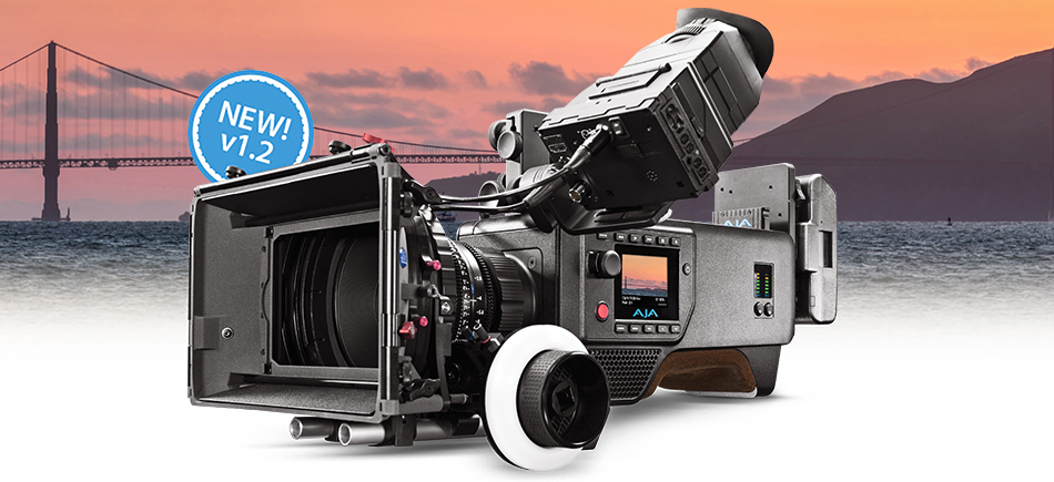 CION 1.2 softwareAJA Releases v1.2 Firmware for CION™ Production Camera at NAB 2015 