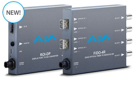 AJA Debuts New Mini-Converters at InfoComm 2015