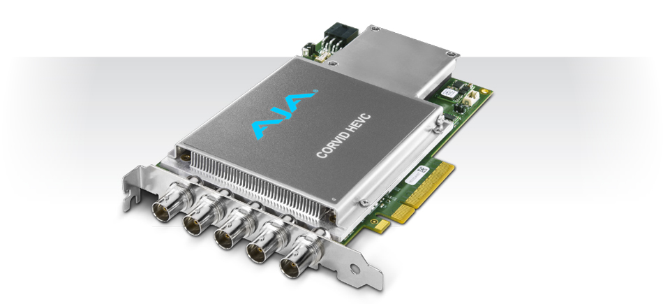 AJA Debuts Corvid HEVC at IBC 2015