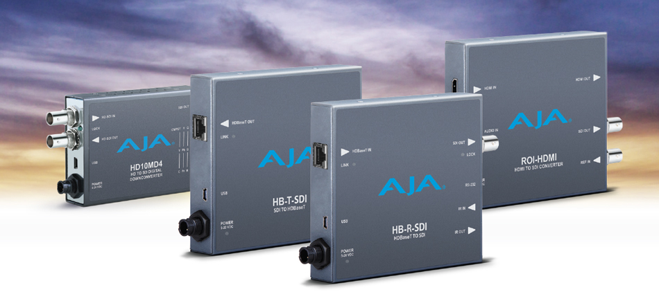 New AJA Mini-Converters Released