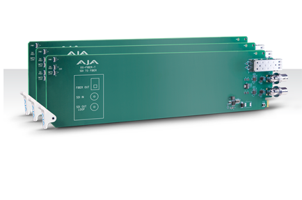 AJA Releases New openGear®-Compatible Rack Cards at Inter BEE 2015