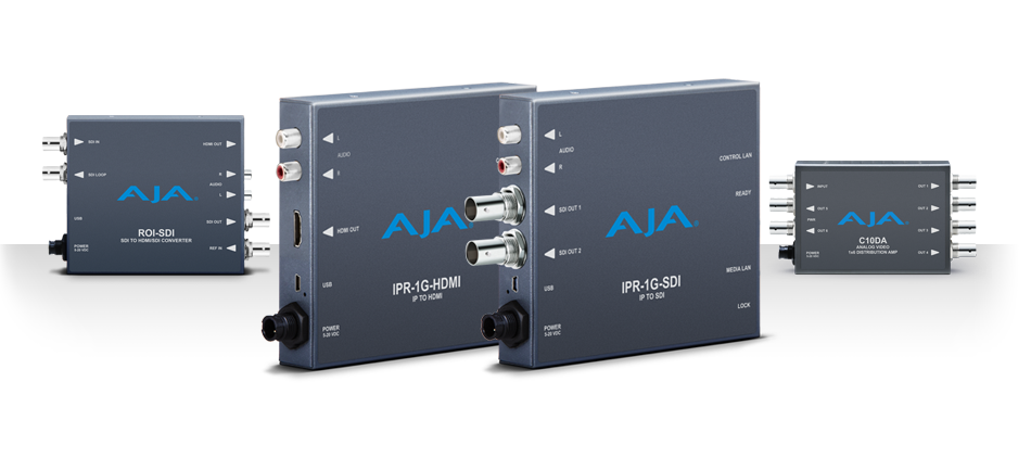 AJA Announces New Mini-Converters at IBC 2016