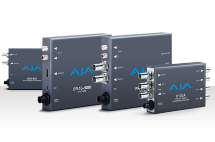 AJA Announces New Mini-Converters at IBC 2016