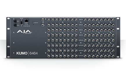 AJA KUMO 6464 Compact SDI Router Now Available