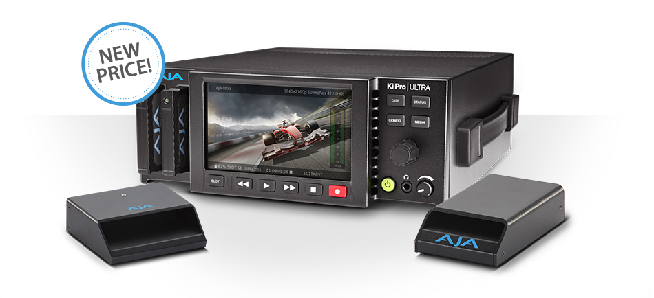 AJA Announces $1000 Price Drop for Ki Pro Ultra File-Based Recorder and Player