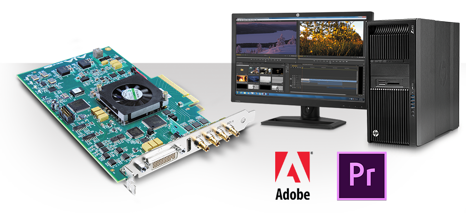  AJA Announces<br />Support for Latest<br />Adobe Premiere Pro CC Spring Release Including Hybrid Log Gamma (HLG) HDR Workflows
