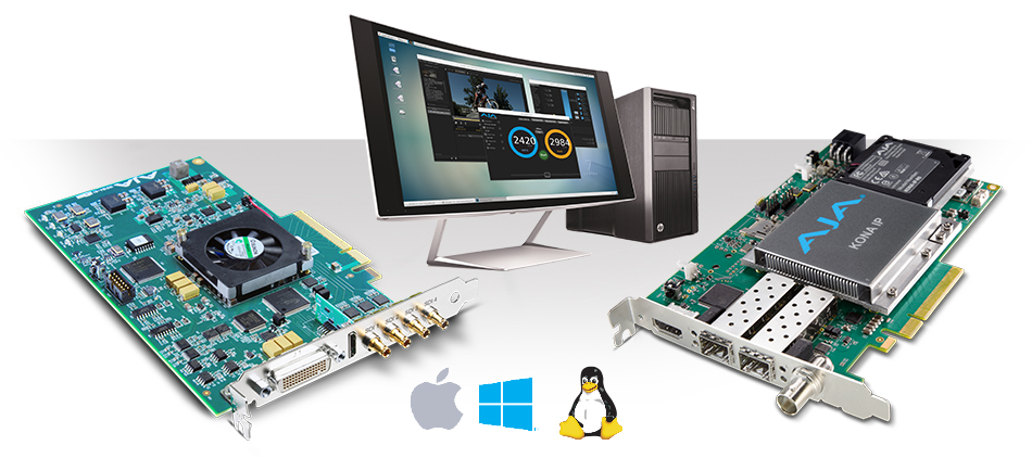 AJA Announces Free Desktop Software v13<br /> for KONA™, Io™ and T-TAP™