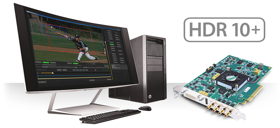 AJA Announces HDR 10+ SDK Support for KONA 4®, Io® 4K, Io 4K Plus and Corvid 4K Developer Cards