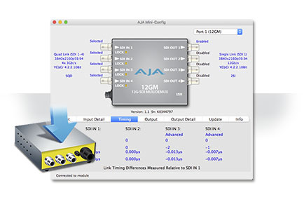 AJA Releases Mini-Config v2.21.2 Software Update Extending Mini-Converter Features