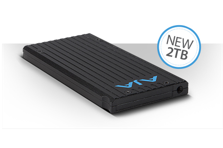 AJA Unveils New 2TB Pak 2000 SSD Recording Media
