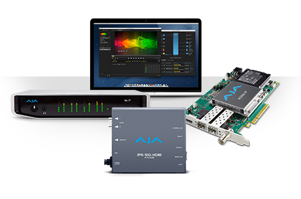 AJA Announces New Solutions Supporting SMPTE ST 2110 at NAB 2018