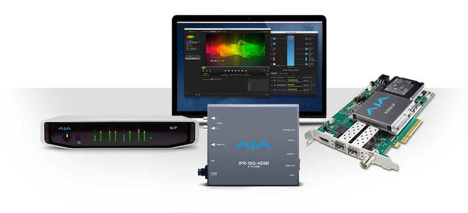AJA Announces New Solutions Supporting SMPTE ST 2110 at NAB 2018