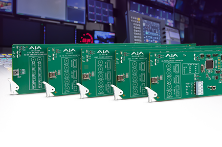 AJA Introduces Five New openGear Cards with DashBoard Support at NAB 2018
