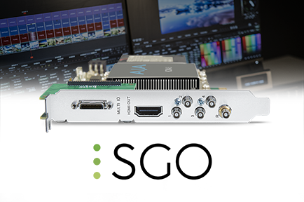 SGO Integrates AJA KONA 5 into Mistika Ultima Systems for 8K Production