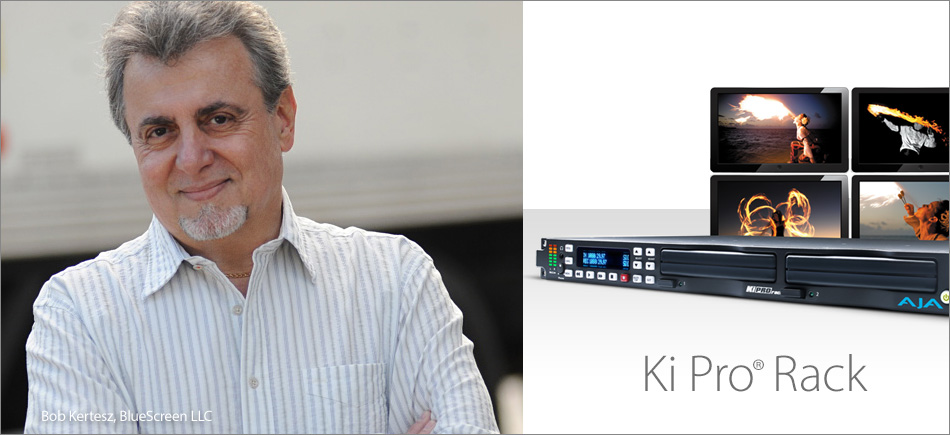 AJA Ki Pro Rack Delivers Spot-On Recording for BlueScreen LLC Every Time