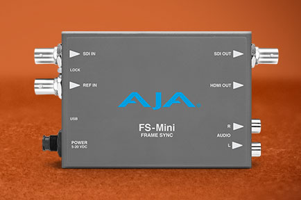 AJA Launches the FS-Mini Frame Synchronizer at IBC 2019