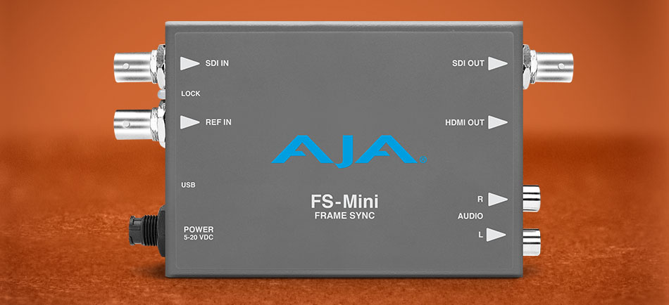 AJA Launches the FS-Mini Frame Synchronizer at IBC 2019