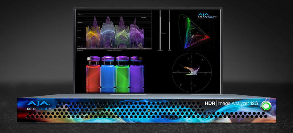 AJA Unveils HDR Image Analyzer 12G at IBC 2019