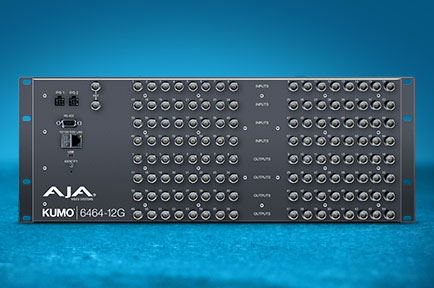 AJA Debuts KUMO 6464-12G at IBC 2019 