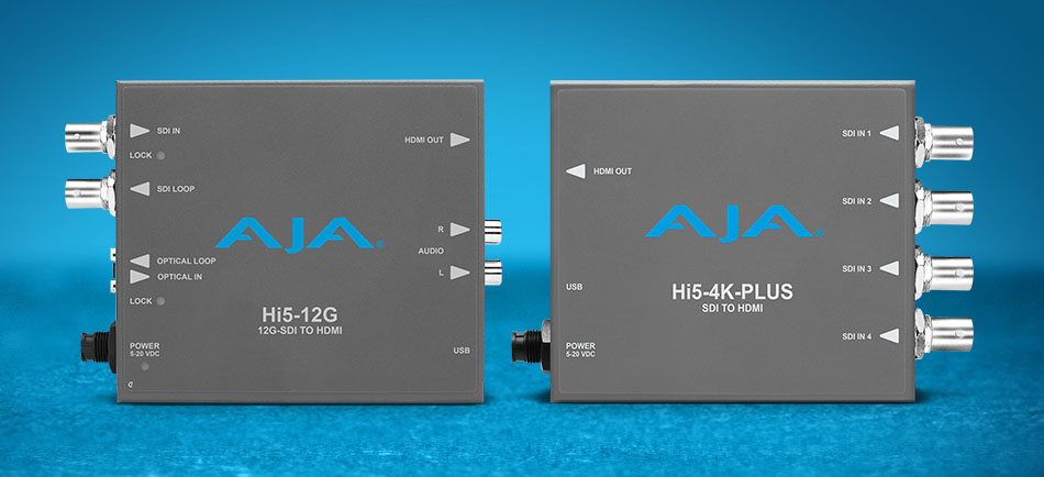 AJA Introduces Dolby Vision Support  for 4K Mini-Converters at IBC 2019