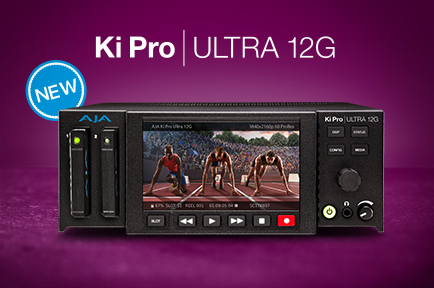 AJA Announces Ki Pro Ultra 12G